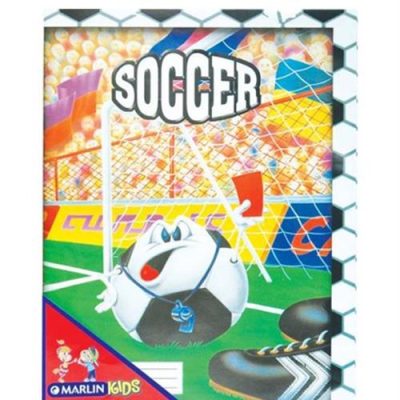 Marlin Kids A4 Precut Book Covers Fancy Designs Sports
