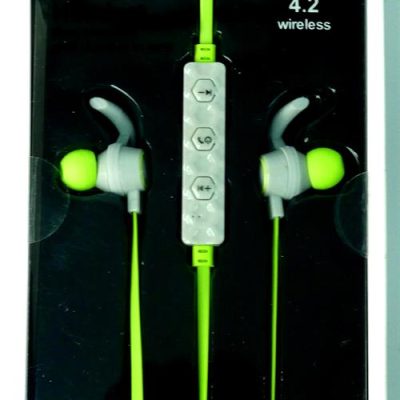 Geeko Wireless Bluetooth Earphones Green