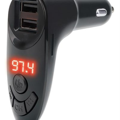 Manhattan Bluetooth FM Transmitter with Dual USB Ports