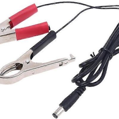 Solarix Cable DC Male To Battery Clamps