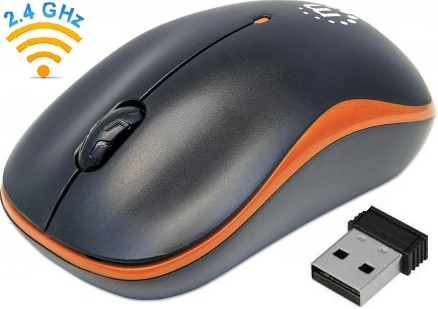 Manhattan Success Wireless Optical Mouse