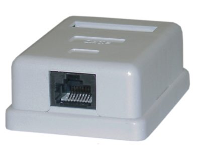Netix RJ45 Single Surface Mount Box 29-0020
