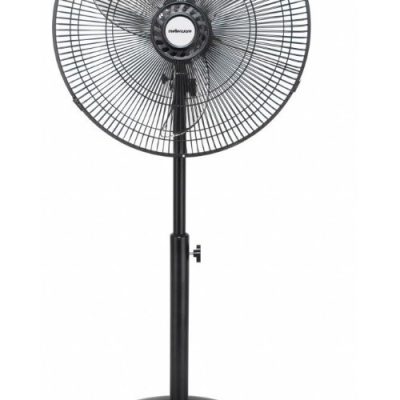 Mellerware 40cm Black Pedestal Steel Fan