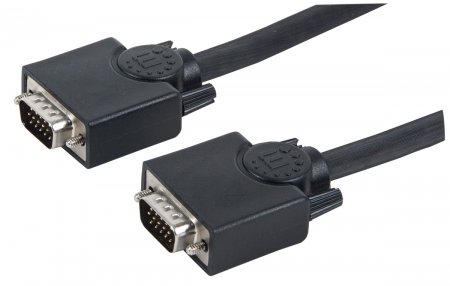Manhattan Black 20m SVGA Monitor Cable