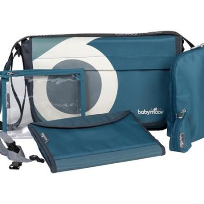 Babymoov Zen Blue Messenger Changing Diaper Bag