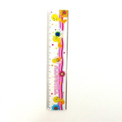 Tweety 15cm Ruler and Steel Cutting Edge