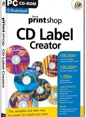 Apex PrintShop CD Label Creator PC
