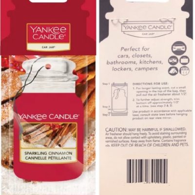Yankee Candle Sparkling Cinnamon Card Jar