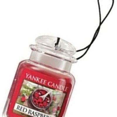 Yankee Candle Red Raspberry Car Jar