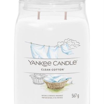Yankee Candle Clean Cotton Large Jar
