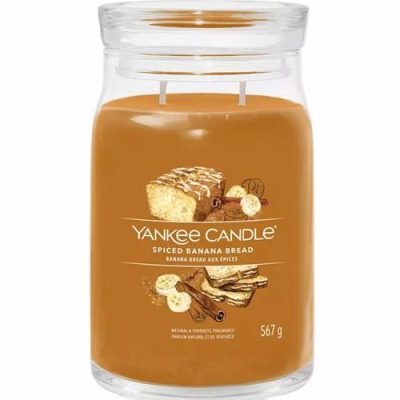 Yankee Candle Spiced Banana Bread Large Jar