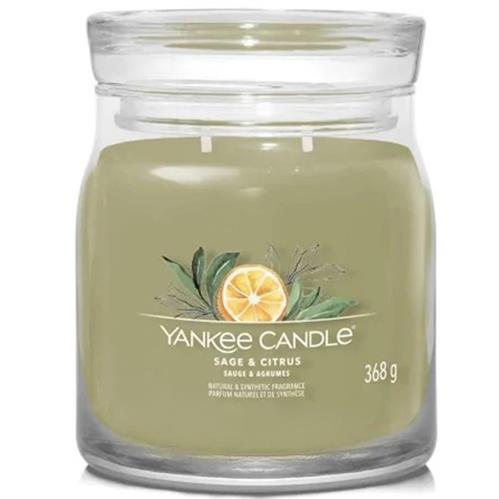 Yankee Candle Signature Collection Sage & Citrus Medium Jar