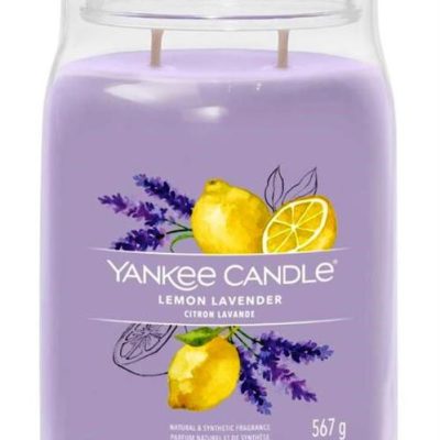 Yankee Candle Lemon Lavender Large Candle Jar