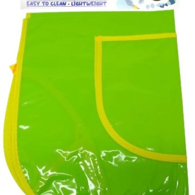 Marlin Multi Purpose Kids Plastic Aprons Lime Green