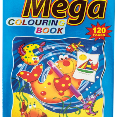 Marlin Kids Mega Colouring Books 120 pages