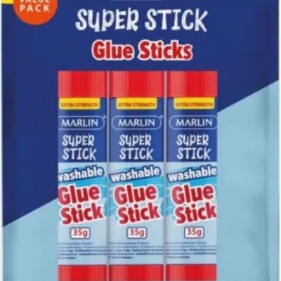 Marlin Non Toxic Glue Stick Value Pack