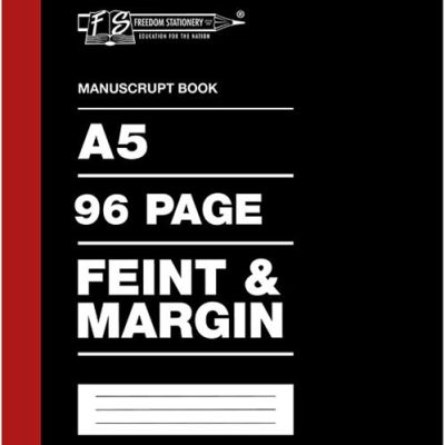 Freedom A5 Manuscript Book 1 Quire 96 Pages