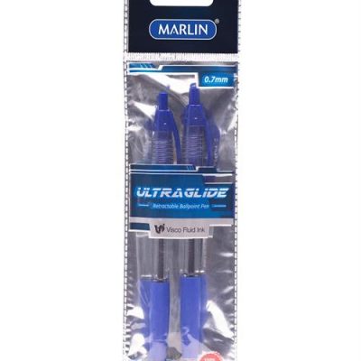 Marlin Arrowline Retractable Pens Blue