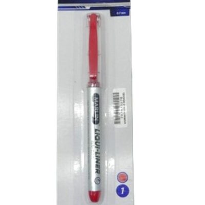 Marlin Liqui Liner Roller Ball Pen Red Single Medium