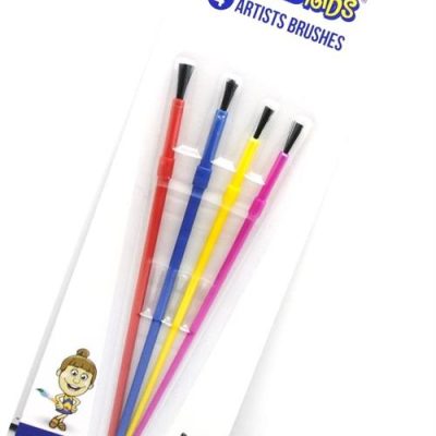 Marlin Artist Brush Set Plastc X4