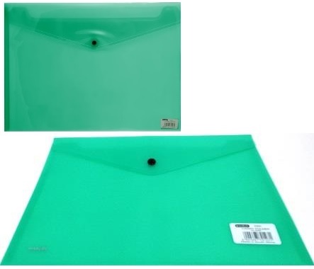 Marlin A4 Green Carry Folder with Stud