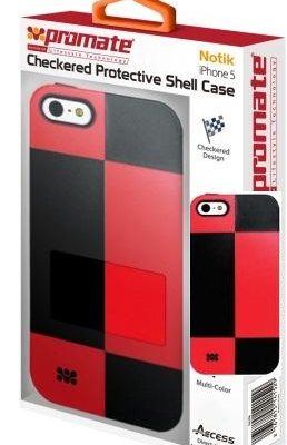 Promate Red Notik iPhone 5 Protective Shell Cover