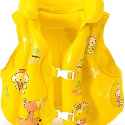 Casey Kids Small Inflatable Swimming Vest Yellow