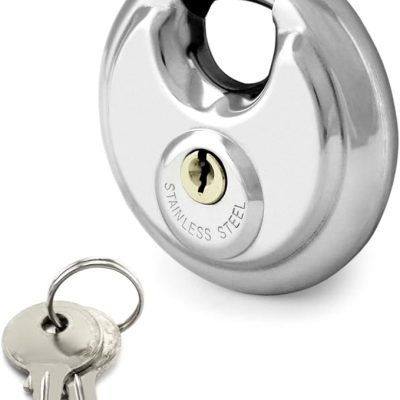 Noble 70mm Stainless Steel Disc Padlock