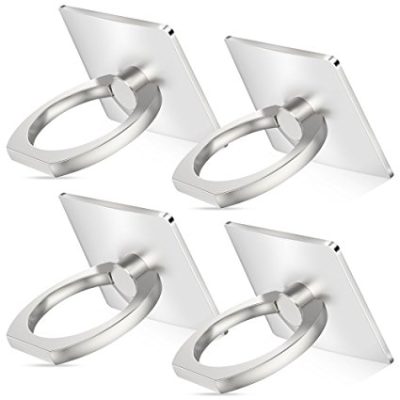 Geeko Universal Silver Ring Smartphone Grip
