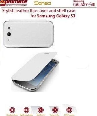 Promate Sansa Samsung Galaxy S3 Stylish leather flip