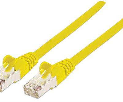 Intellinet Yellow CAT6 S-FTP 0.5m Patch Cable