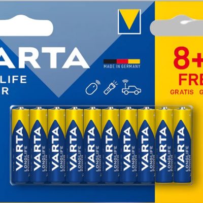 Varta LongLife Power Alkaline AAA 10 Battery