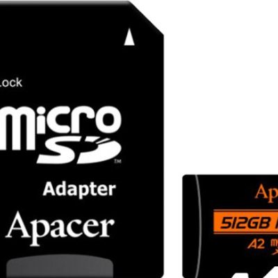 Apacer 512GB MicroSD Class10 V30 Memory Card