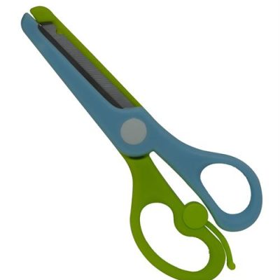 DLOffice Kiddies Multi Use Blunt Nose Plastic Scissors