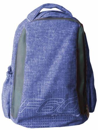 Macaroni Blue and Grey Laureate Student Backpack