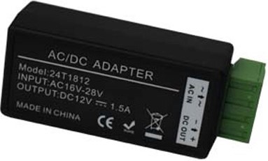 Securnix AC/DC Voltage converter, input:16-28VAC,