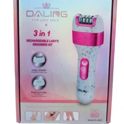 Daling 3 in 1 Rechargeable Ladies Grooming Kit