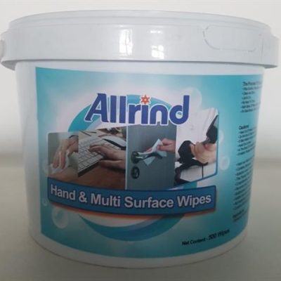 Allrind Hand and Multi Surface Sanitizing Wet
