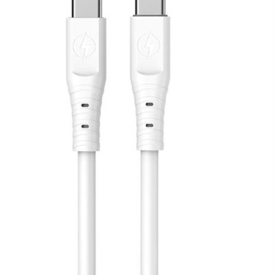Ezra TypeC To TypeC 2meter PD20w White Cable