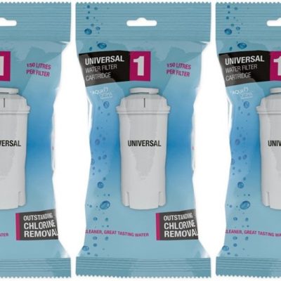 Feelive 3 Pack Aqua Optima Universal Water Filter