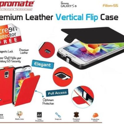 Promate Filion S5 Bookcover Colour: Black