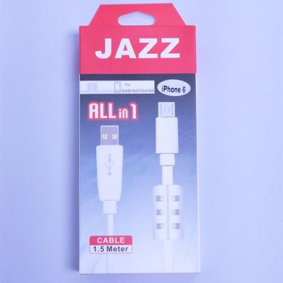 Jazz USB 2.0 Type A Male to 8 Pin Lightning Connector Sync