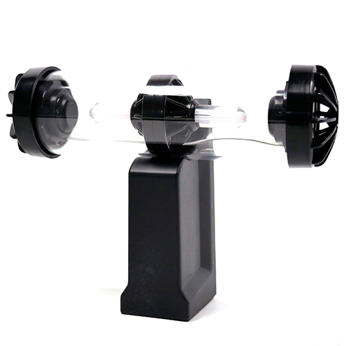 UniQue Transparent Tube Blue LED Light Stereo Speaker