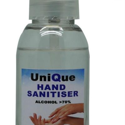 UniQue 125ml Hand Sanitiser Spray Bottle