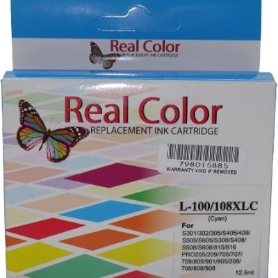 Topjet Real Color Lexmark Cyan Inkjet Cartridge