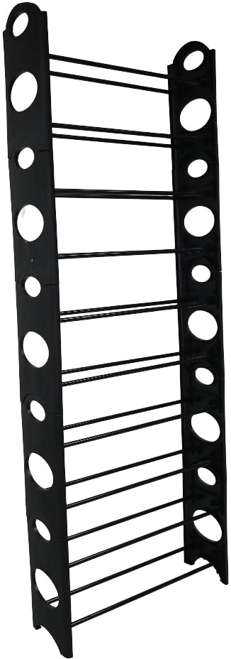 Nordic Wind 10 Tier 30 Pairs Round Shoe Rack
