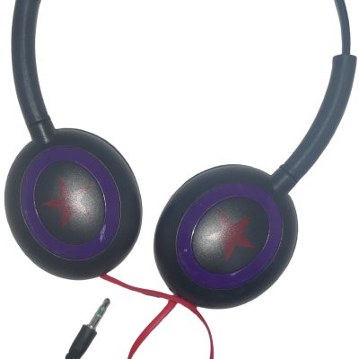 UniQue Stereo Headphone Purple