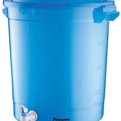 Pineware 23 Litre Electric Water Heater Bucket Blue