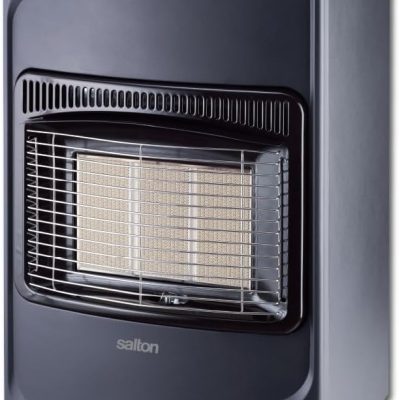 Salton SGH14 3 Ceramic Panel Infrared Gas Heater Black