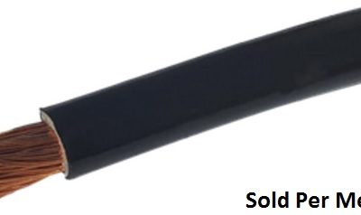 Solarix 16mm2 Battery Power Cable Per Metre Black